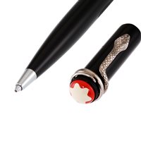 Penna Montblanc Heritage Rouge E Noir in Resina 114724 - 114724